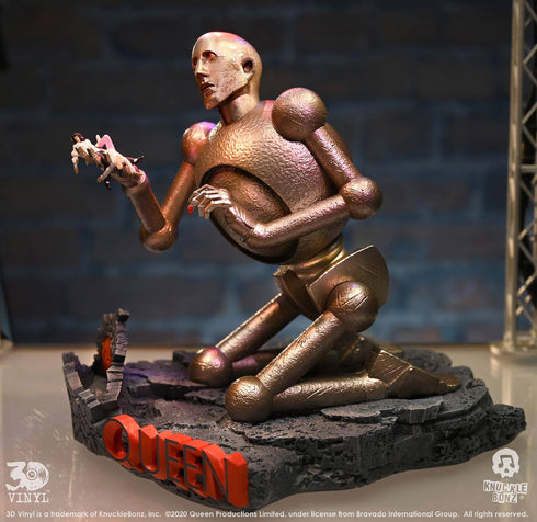 Knucklebonz Queen The Queen Robot News of the World 3D Vinyl Statue